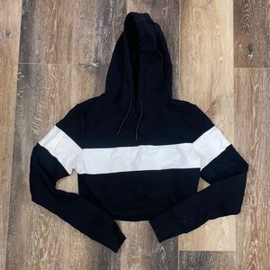 Buff bunny crop hoodie